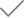 Check mark